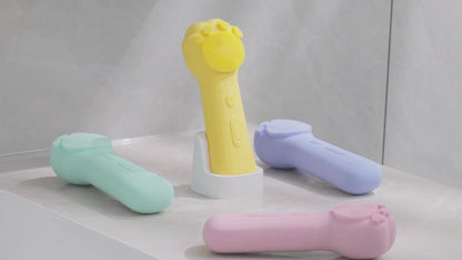 Brosse nettoyante visage électrique à vibration thermique